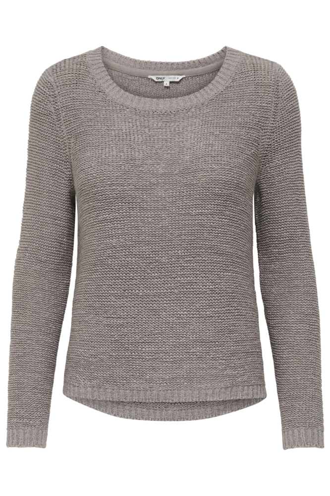 Only grijze dames trui | Vooraanzicht