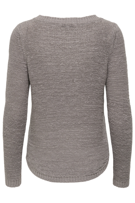 Only grijze dames trui | Achteraanzicht