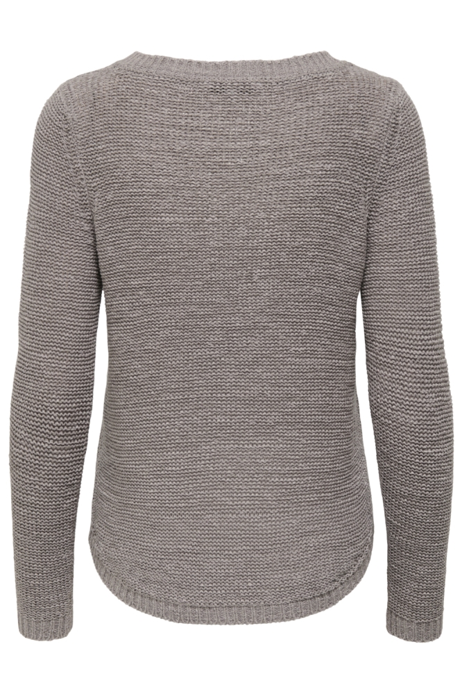 Only grijze dames trui | Achteraanzicht