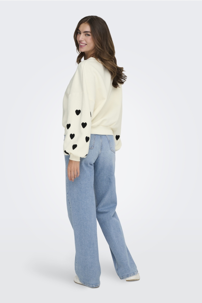 Only witte dames sweater | Model