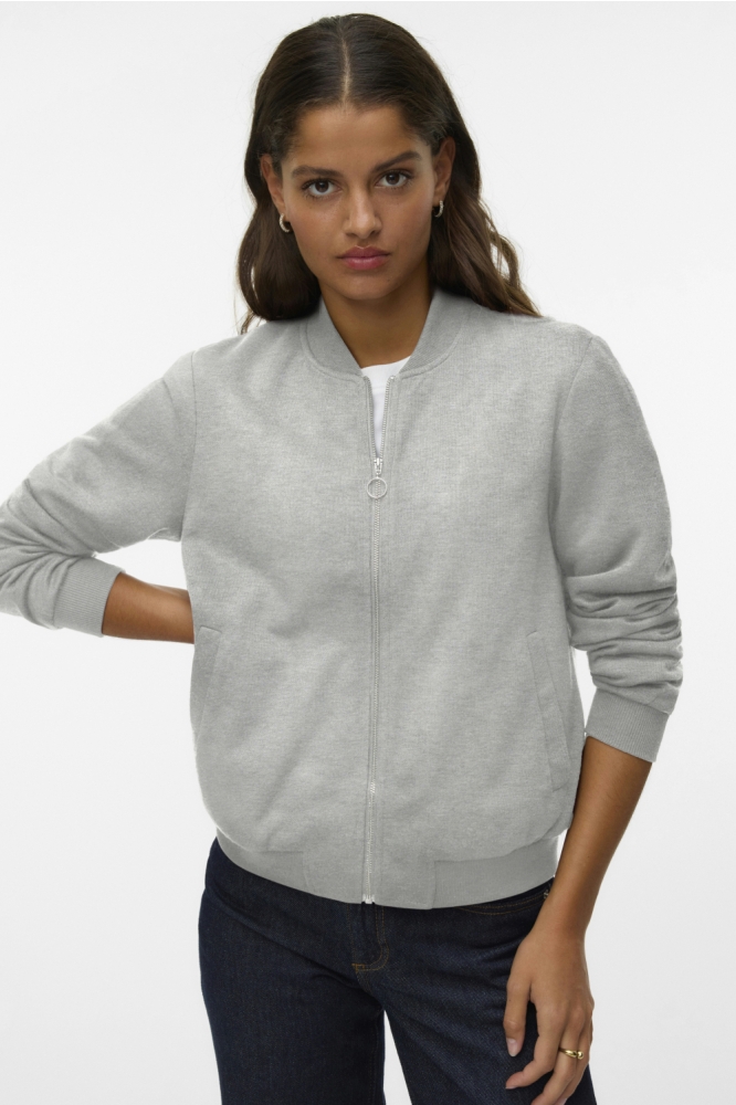 Vero Moda grijze dames jas | Model