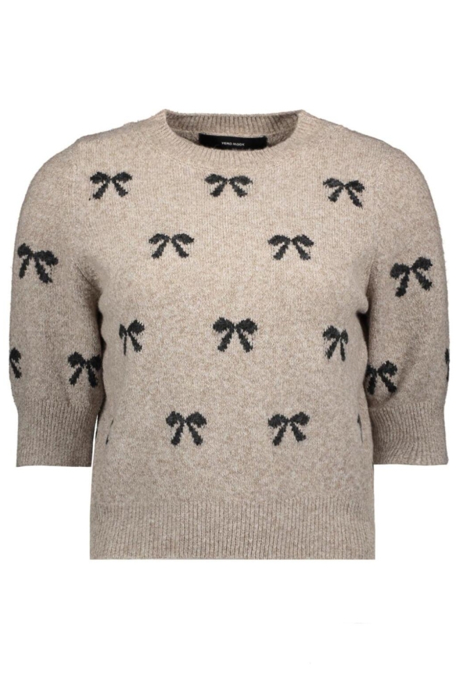 Vero Moda beige dames trui | Vooraanzicht