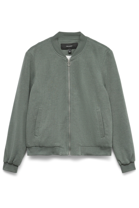 Vero Moda groene dames jas | Vooraanzicht