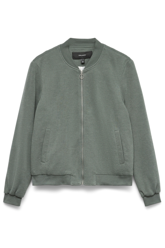 Vero Moda groene dames jas | Vooraanzicht