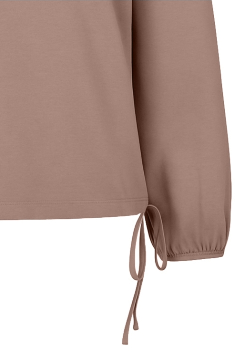 Zoso camel dames sweater | Close up