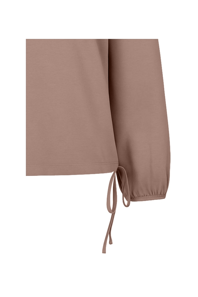 Zoso camel dames sweater | Close up