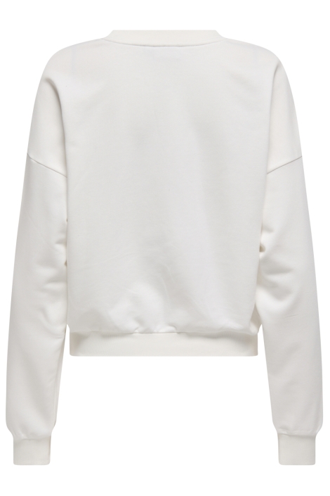 Only witte dames sweater | Achteraanzicht