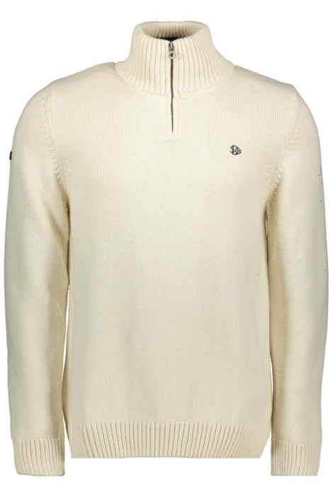 Superdry beige heren trui | Vooraanzicht