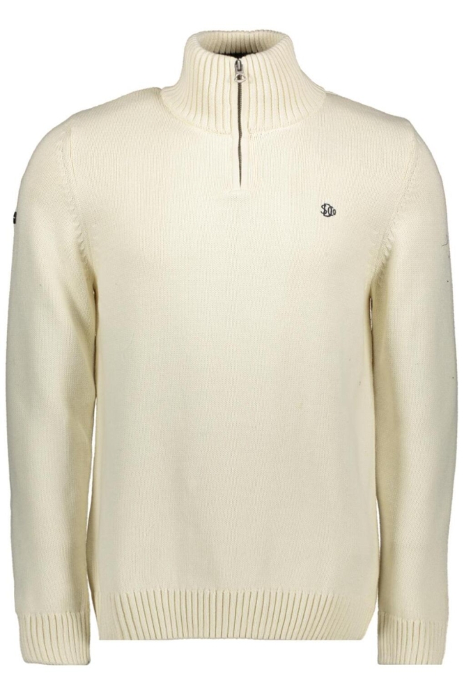 Superdry beige heren trui | Vooraanzicht