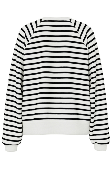 Pieces witte dames sweater | Achteraanzicht