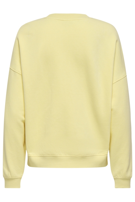 Jacqueline de Yong gele dames sweater | Achteraanzicht