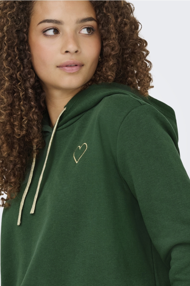 Only groene dames sweater | Model