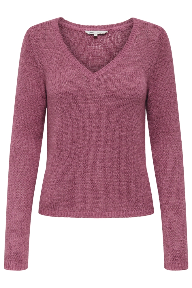 Only roze dames trui | Vooraanzicht