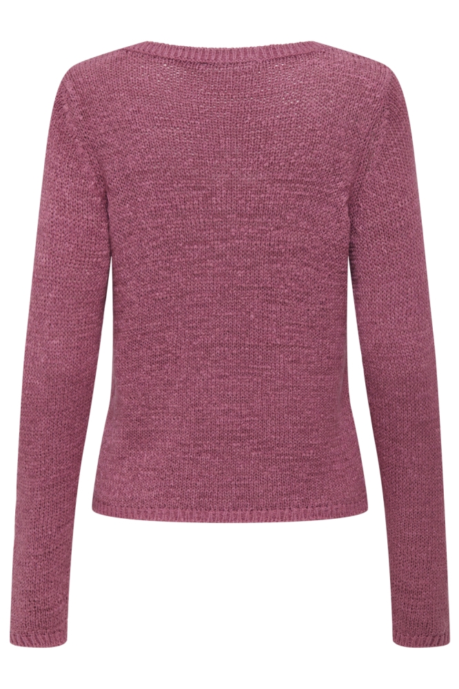 Only roze dames trui | Achteraanzicht