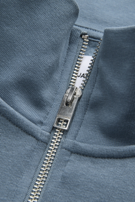 Jack & Jones blauwe heren sweater | Close up
