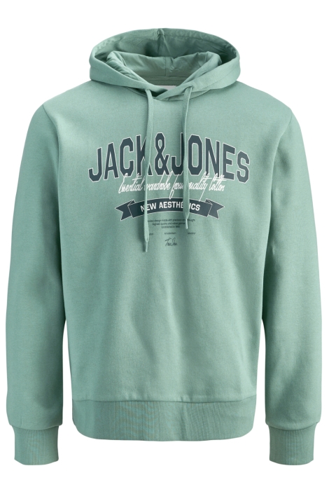 Jack & Jones groene heren sweater | Vooraanzicht