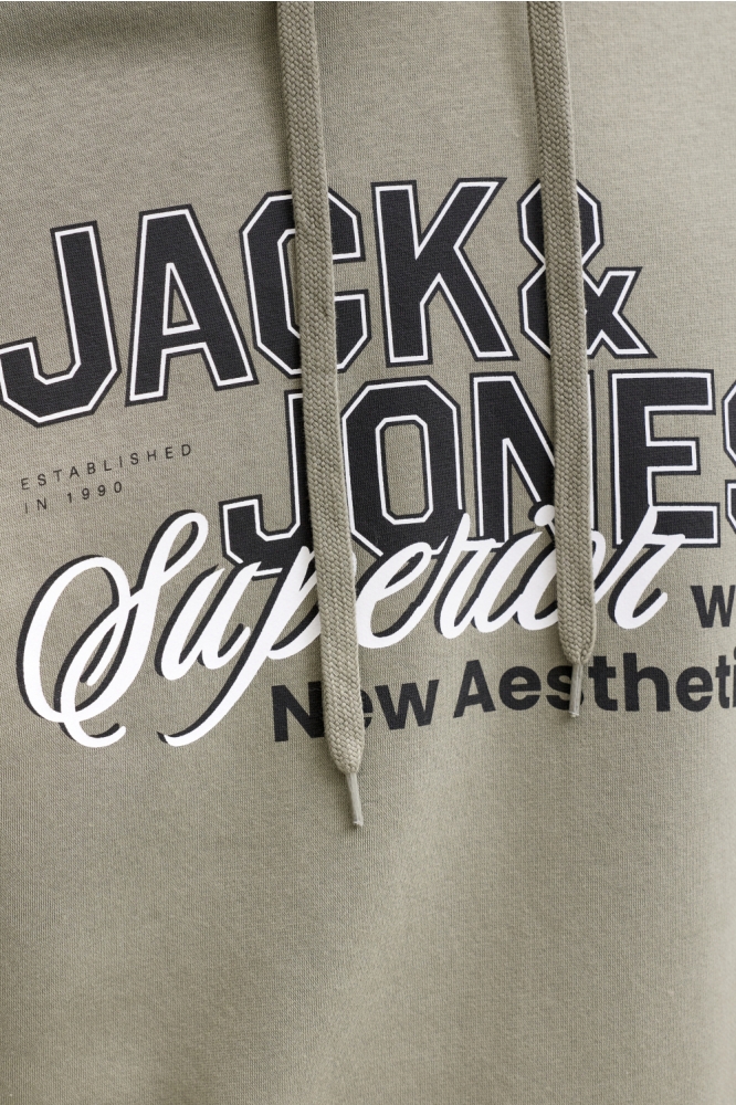 Jack & Jones groene heren sweater | Kleurstaal