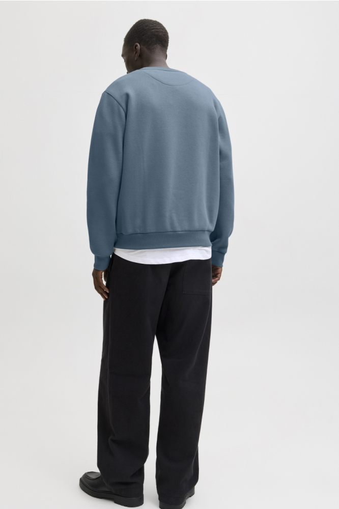 Jack & Jones blauwe heren sweater | Model