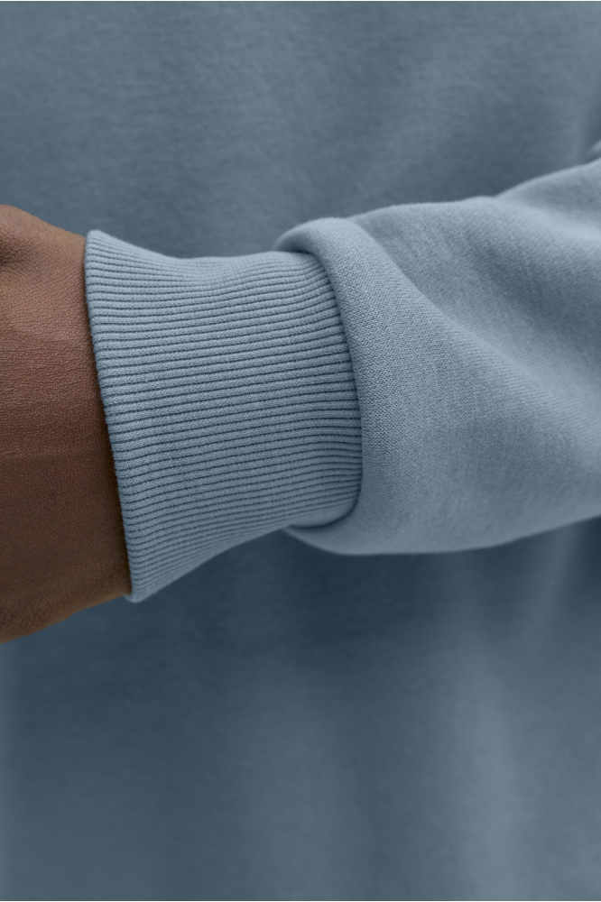 Jack & Jones blauwe heren sweater | Close up