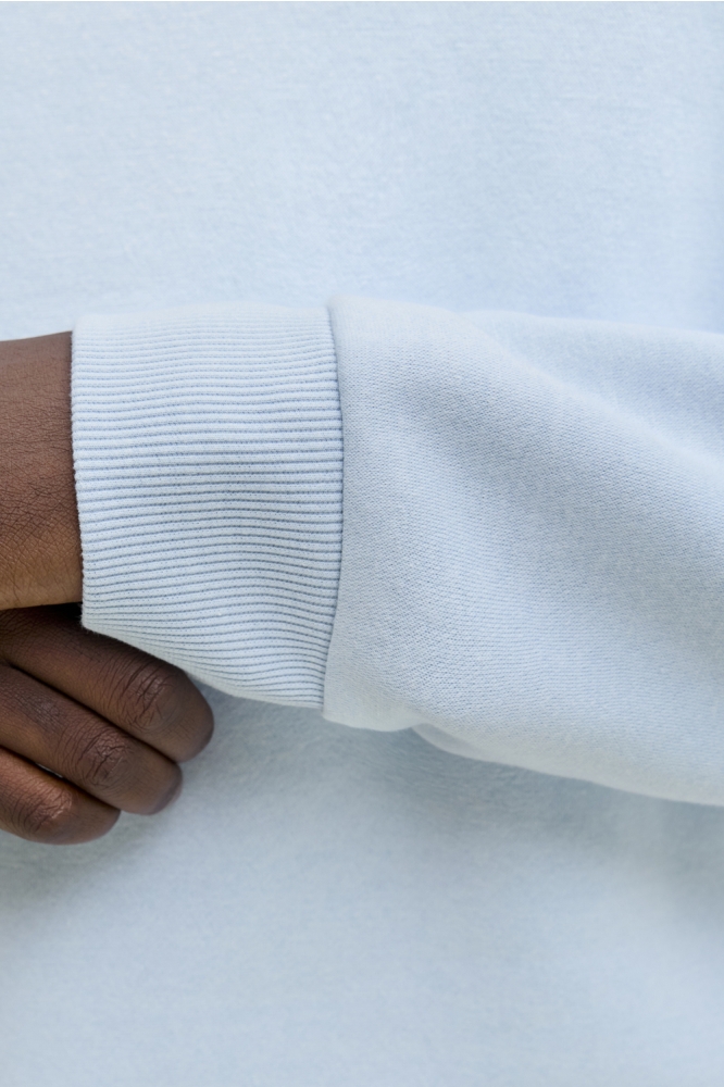 Jack & Jones blauwe heren sweater | Close up