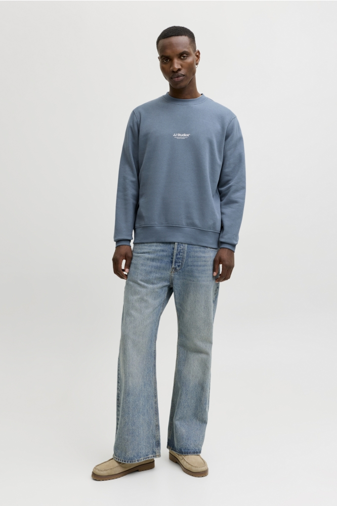 Jack & Jones blauwe heren sweater | Model