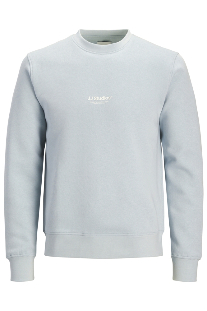 Jack & Jones blauwe heren sweater | Vooraanzicht