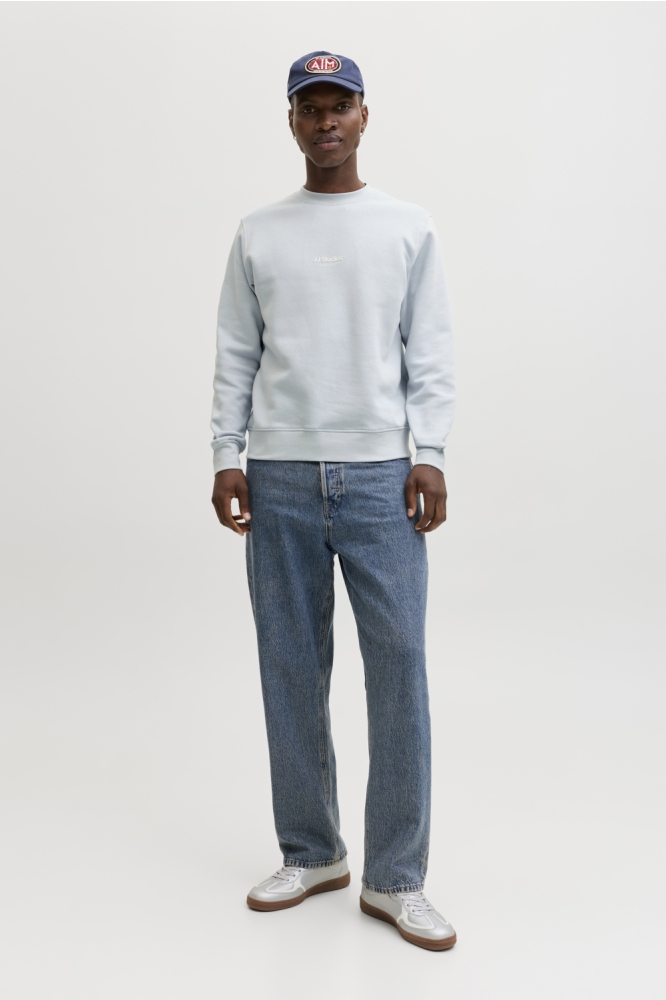 Jack & Jones blauwe heren sweater | Model