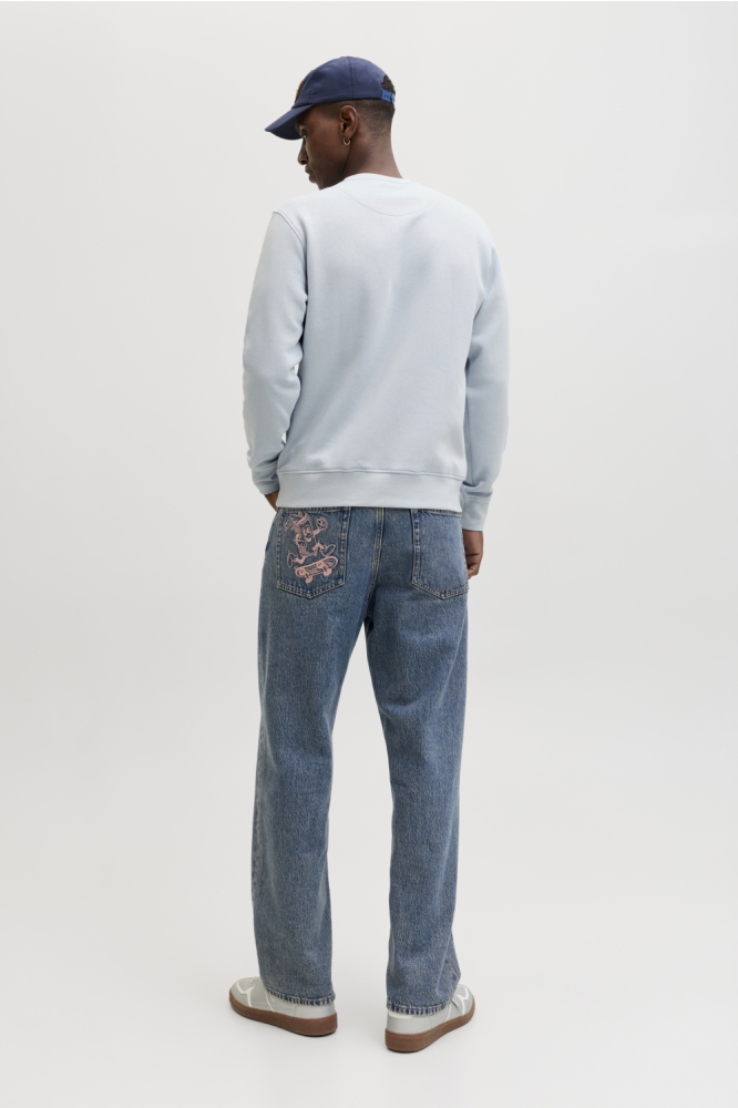 Jack & Jones blauwe heren sweater | Model