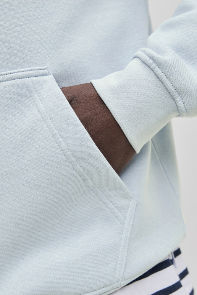 Jack & Jones blauwe heren sweater | Close up