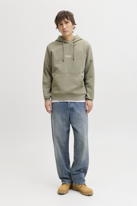 Jack & Jones groene heren sweater | Model
