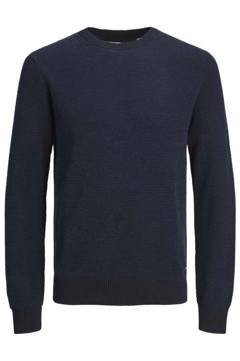 Jack & Jones blauwe heren trui | Vooraanzicht