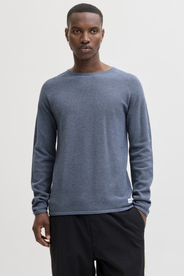 Jack & Jones jjehill knit crew neck noos Blauw