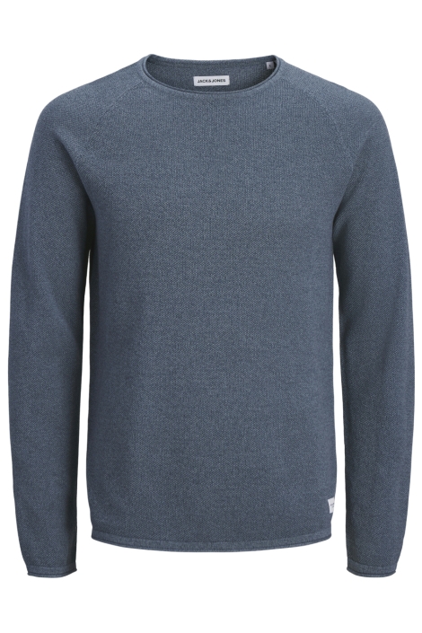 Jack & Jones blauwe heren sweater | Vooraanzicht