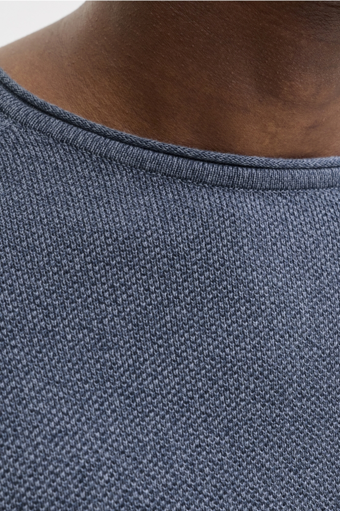 Jack & Jones blauwe heren sweater | Kleurstaal