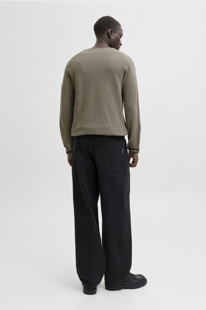 Jack & Jones groene heren trui | Model