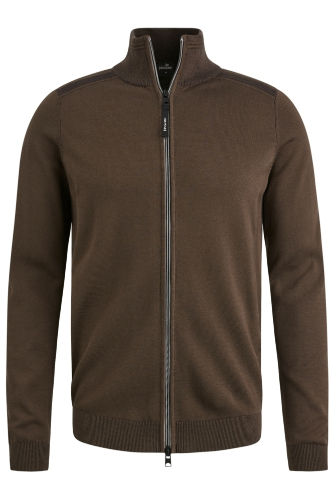 Vanguard bruine heren vest | Vooraanzicht