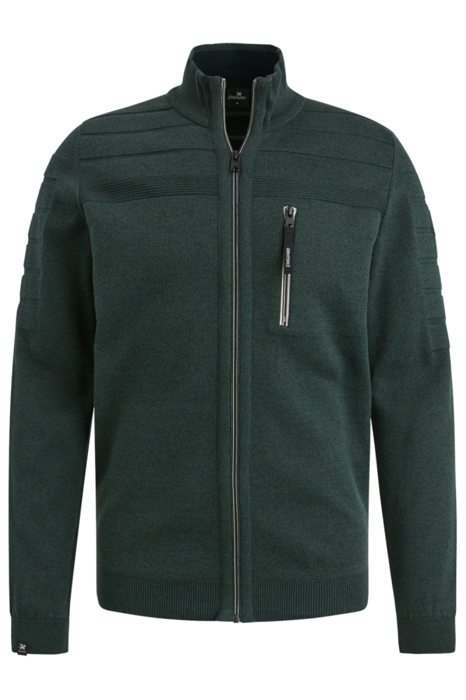 Vanguard groene heren vest | Vooraanzicht