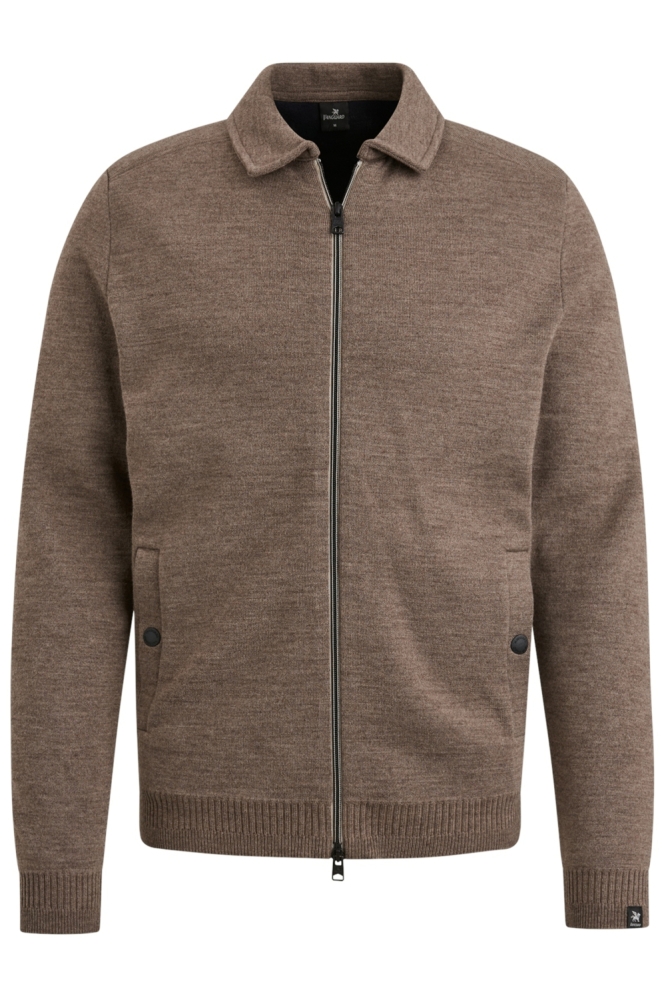 Vanguard bruine heren vest | Vooraanzicht