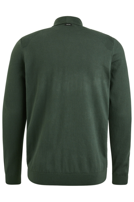 Vanguard groene heren trui | Achteraanzicht