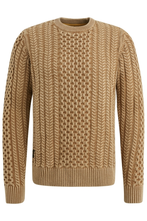 PME legend camel heren trui | Vooraanzicht