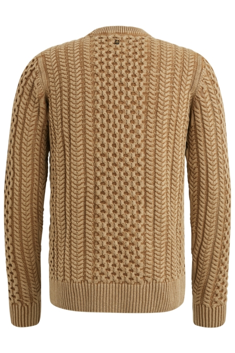 PME legend camel heren trui | Achteraanzicht