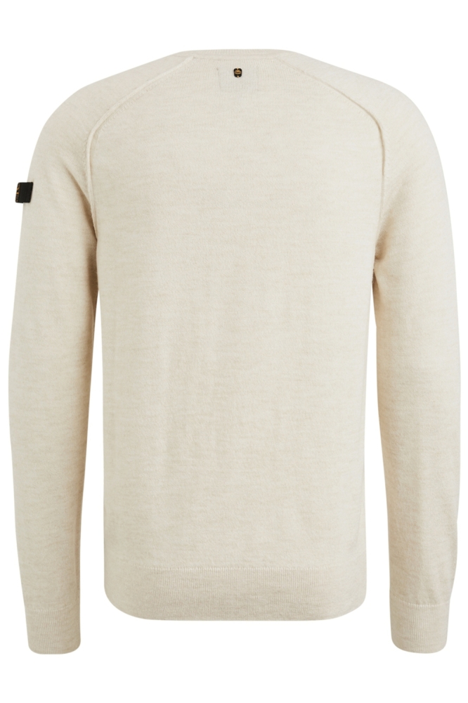 PME legend beige heren trui | Achteraanzicht