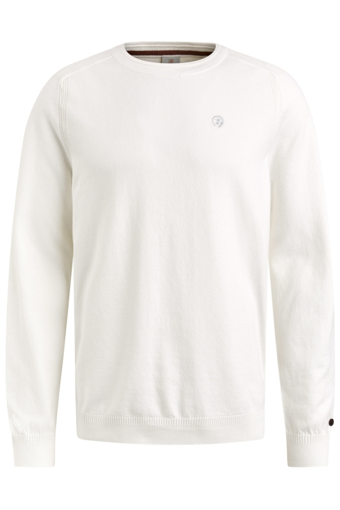 Cast Iron witte heren trui | Vooraanzicht