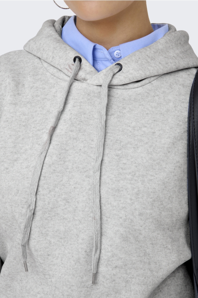 Only grijze dames sweater | Close up