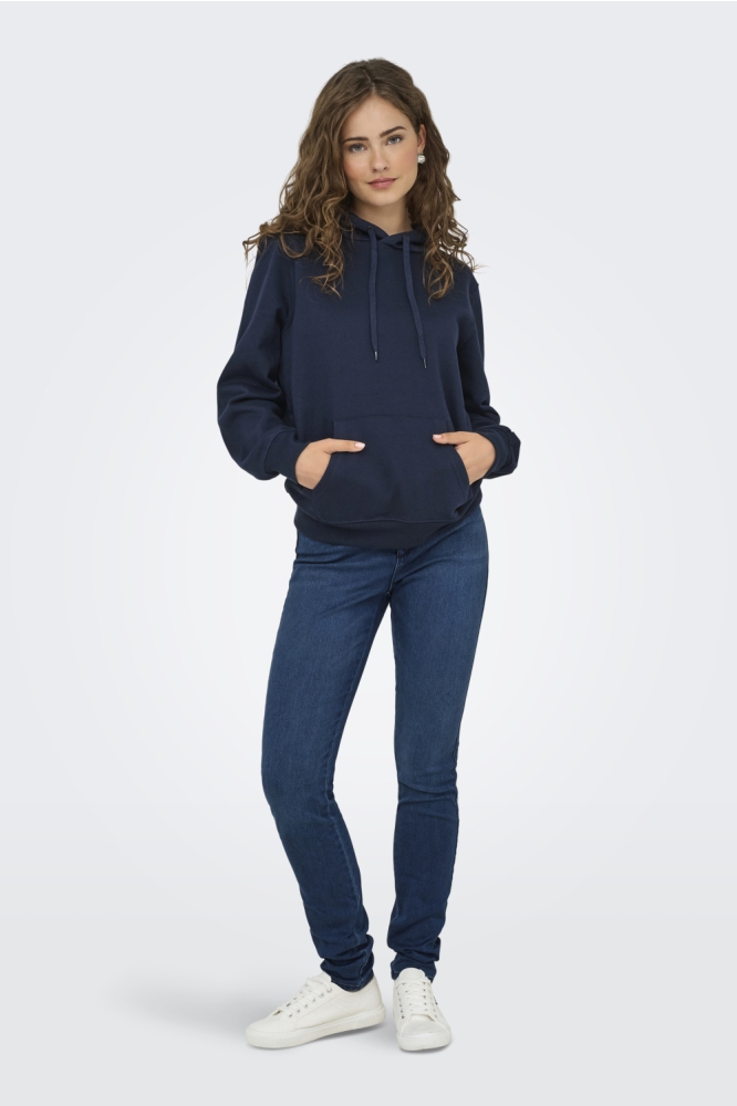Only blauwe dames sweater | Model