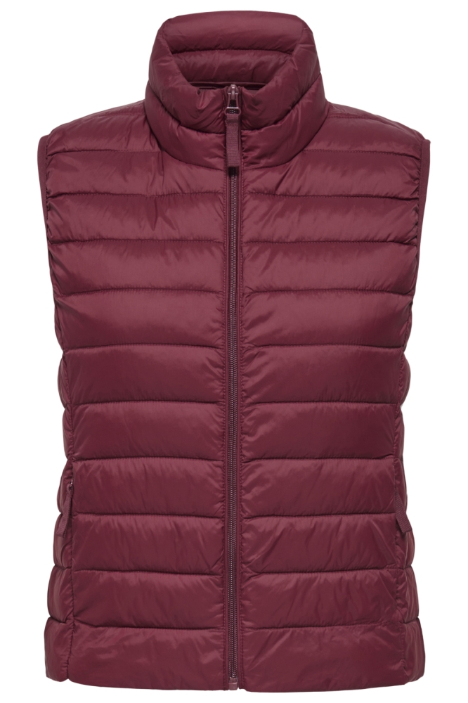 Only bordeaux dames jas | Vooraanzicht