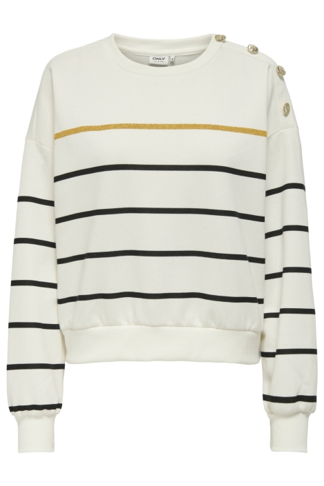 Only witte dames sweater | Vooraanzicht