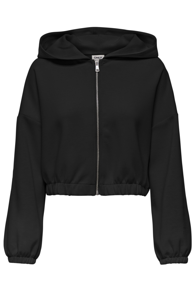 Only zwarte dames vest | Vooraanzicht