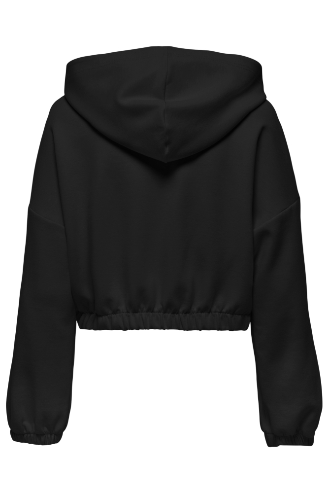 Only zwarte dames vest | Achteraanzicht