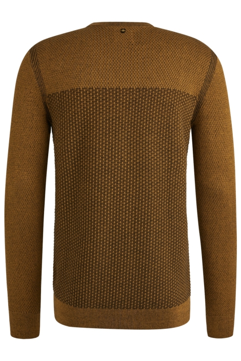 PME legend camel heren trui | Achteraanzicht